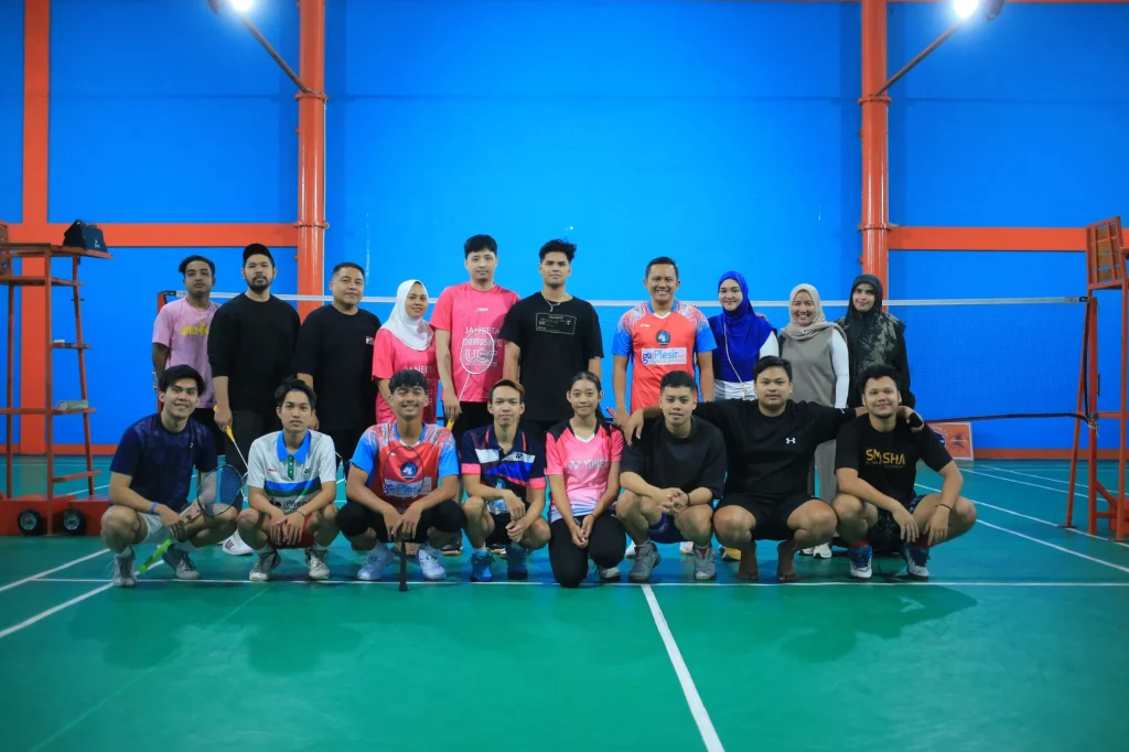 Nenjap One Sportcenter, Surganya Fasilitas Olahraga di Kepanjen Area lapangan bulutangkis di Nenjap One Sportcenter. (C) nenjapone