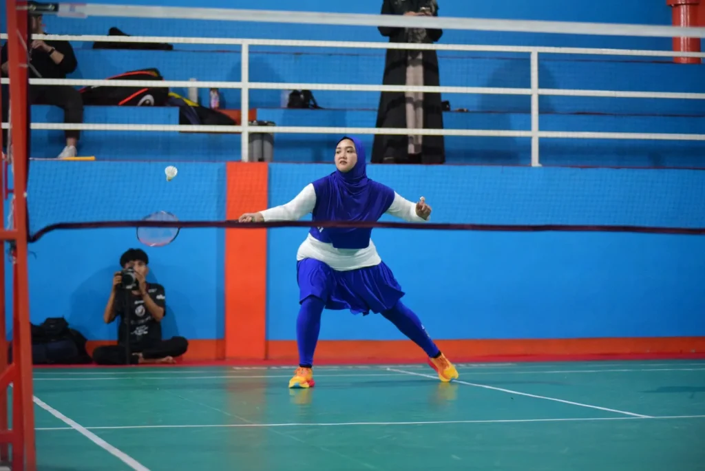 Nenjap One Sportcenter, Surganya Fasilitas Olahraga di Kepanjen Arena bulutangkis Nenjap One Sportcenter memiliki standar nasional.(C) nenjapone
