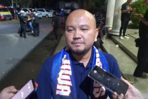 Eks Manajer Arema FC Jadi Bagian Presidium Aremania Foto : Koordinator Presidium Aremania, Muchammad Ali Rifki (c)Bimaswara