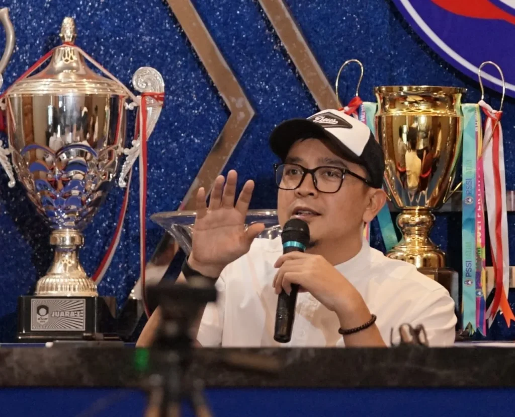 Rencana Arema FC Bermarkas Di Blitar Untuk Liga 1 Tak Dapat Restu Foto : General Manager Arema FC, Yusrinal Fitriandi (c)aremafc.om