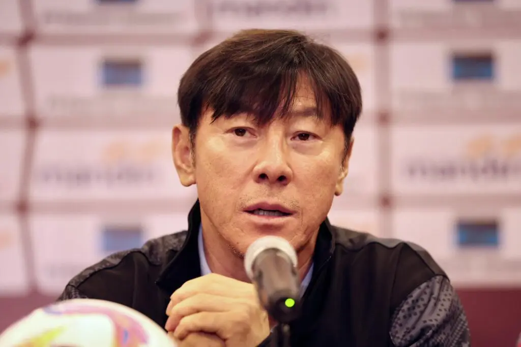 Timnas Indonesia Wajib Kalahkan Filipina Untuk Lolos Putaran Ketiga Foto : Pelatih Timnas Indonesia asal Korea Selatan, Shin Tae-yong (c)pssi.org