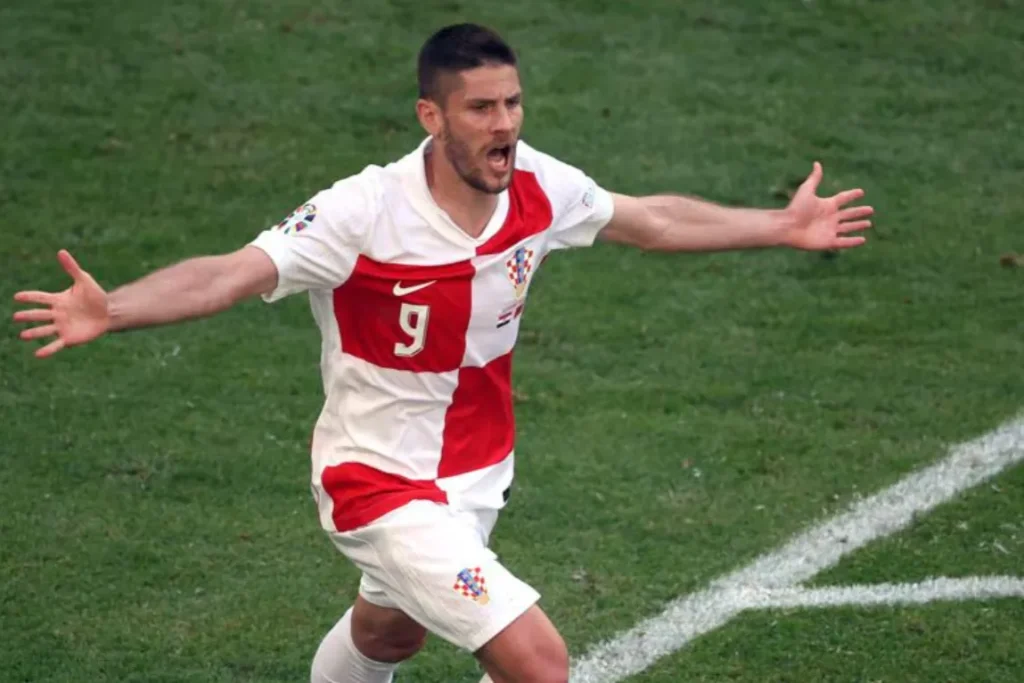 Euro 2024 : Main Imbang, Kroasia Dan Albania Kini Bertaruh Nasib Foto : Striker Kroasia, Andrej Kramaric menjadi pengubah jalannya laga lawan Albania di Euro 2024 (c)uefa.com