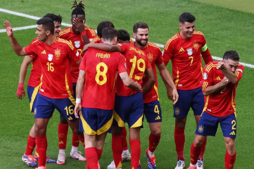Euro 2024 : Spanyol Ke 16 Besar, Italia Berhitung Kans Sampai Akhir Foto : Spanyol praktis kini fokus untuk mengejar trofi juara Euro 2024 (c)uefa.com