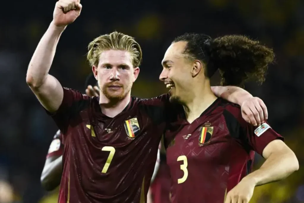 Euro 2024 : Jadwal Pertandingan Matchday 3 Babak Penyisihan Grup Foto : Kevin De Bruyne menghidupkan peluang Belgia di Euro 2024 (c)uefa.com