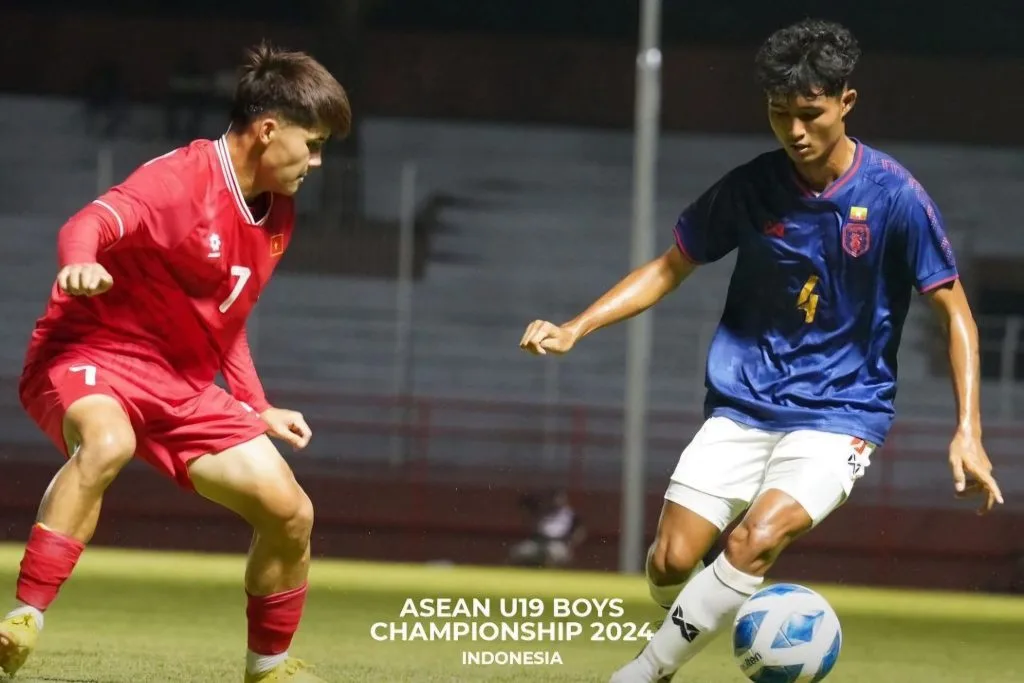 Australia Tak Terhadang Di Grup B ASEAN Cup U-19 Foto : Vietnam berbagi angka dengan Myanmar (c)IGaffaseanfootball