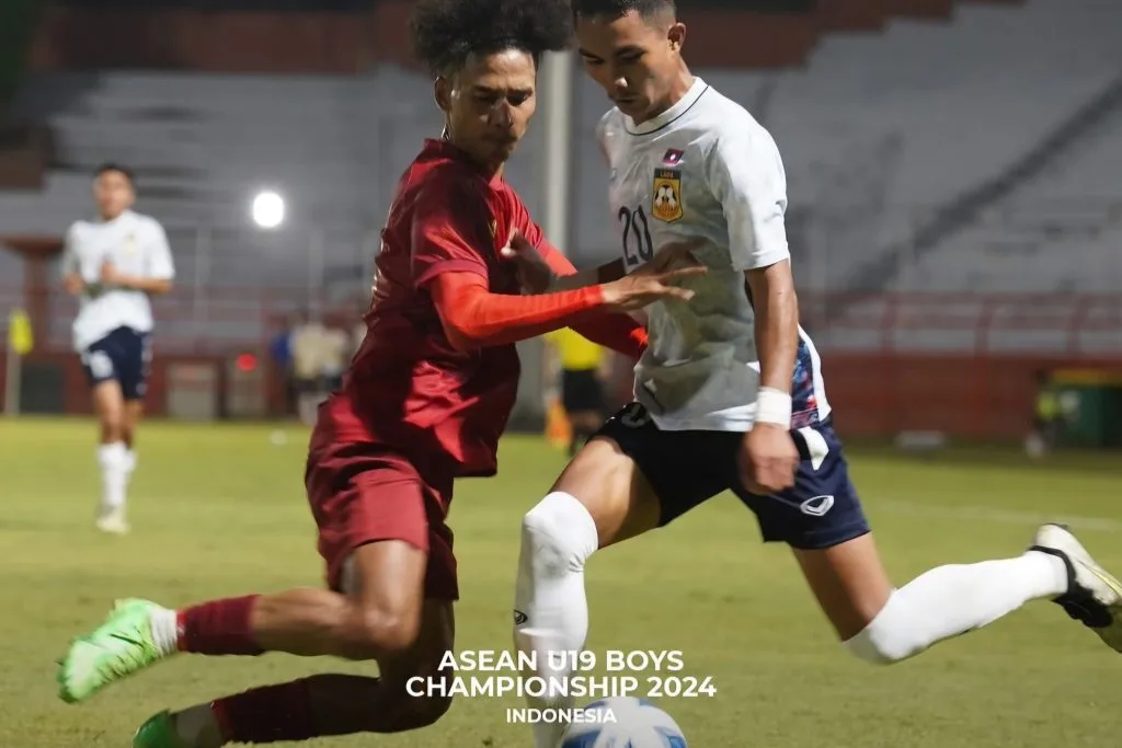 Australia Rajai Grup B, Laju Myanmar Terganjal Di ASEAN Cup U-19 Foto : Laos imbangi Myanmar (c)IGaffaseanfootball