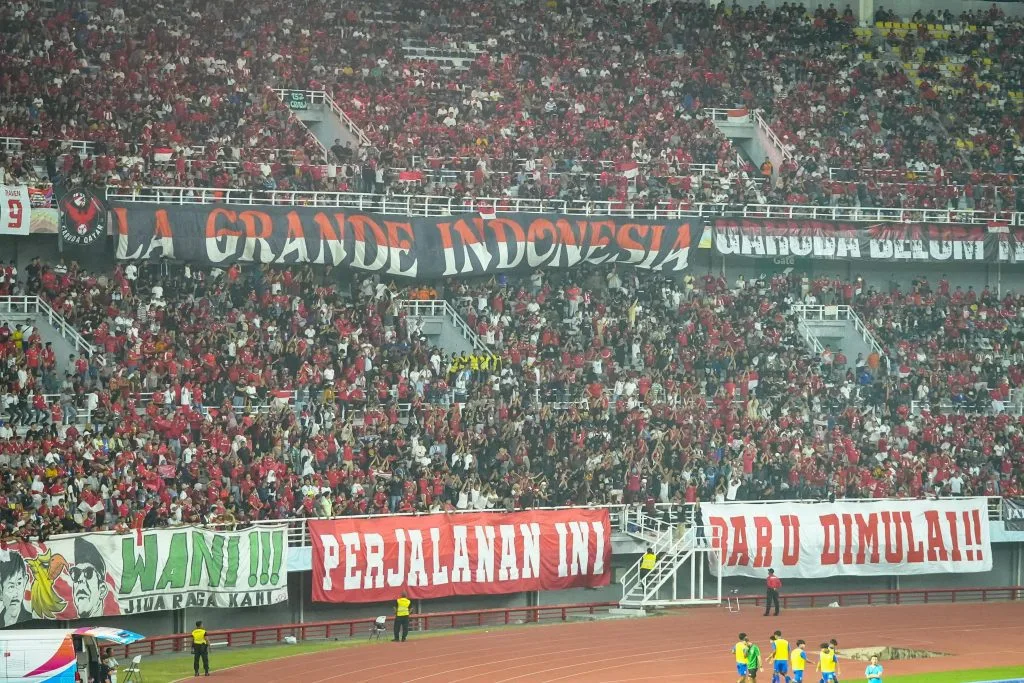 Usai Juara AFF, Indonesia Menatap Target Piala Asia U-20 Foto : euforia suporter Timnas Indonesia di Stadion Gelora Bung Tomo Surabaya (c)pssi.org
