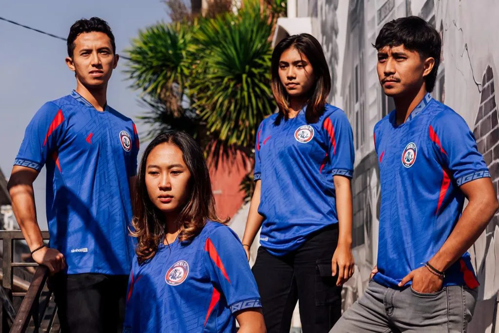 Persiapan Arema FC Komplit Jelang Laga Perdana Liga 1 Di Blitar Foto : jersey Arema FC di Liga 1 (c)mediaaremafc