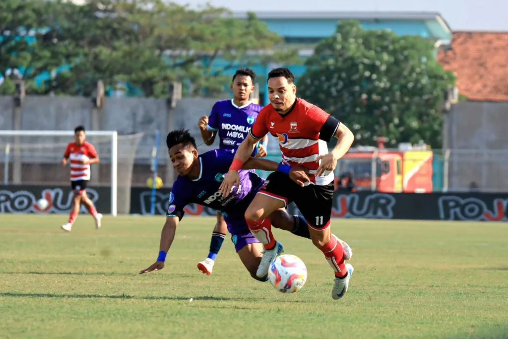 Seabrek Persoalan Madura United Usai Dikalahkan Persita Foto : Lulinha jadi andalan lini serang (c)mediamaduraunited