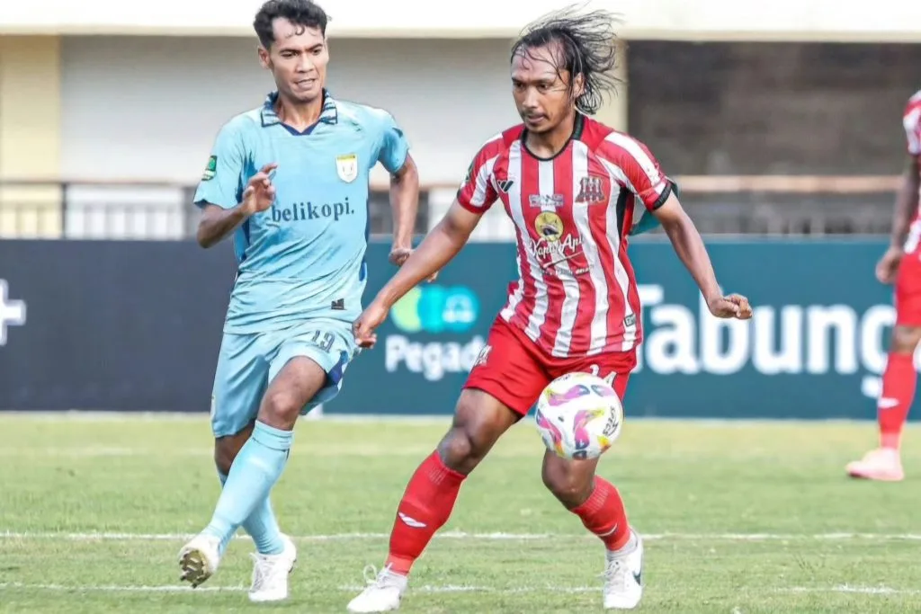 Alasan Rasional Deltras FC Untuk Fight Di Semua Pertandingan Liga 2 Foto : Hariono musim ini jadi leader Deltras FC di Liga 2 (c)IGdeltras.official
