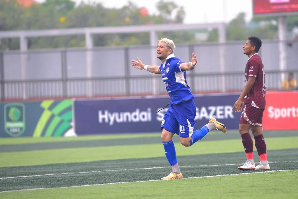 Review Pekan 12 Liga 2: Persiraja Ke Puncak, Kemenangan Pertama Subang Foto : selebrasi gol Andrejic Aleksa (c)mediaadhyaksafc