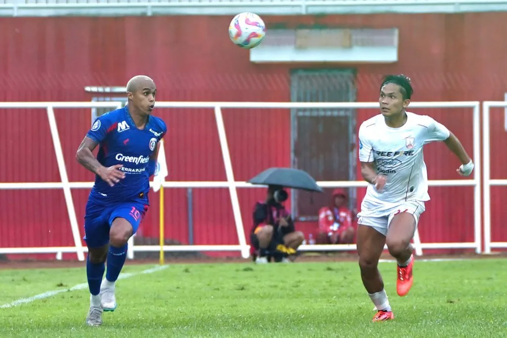 Review Pekan 14 Liga 1: Zona Degradasi Makin Kompetitif Foto : Wiliam Marcilio semakin berkontribusi untuk Arema FC (c)media-aremafc