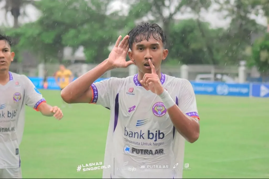 Review Pekan 12 Liga Nusantara: Persekabpas Meroket, 2 Tim Selangkah Lagi Ke 6 Besar Foto : selebrasi gol pemain PSGC Ciamis (c)instagram-official.psgc