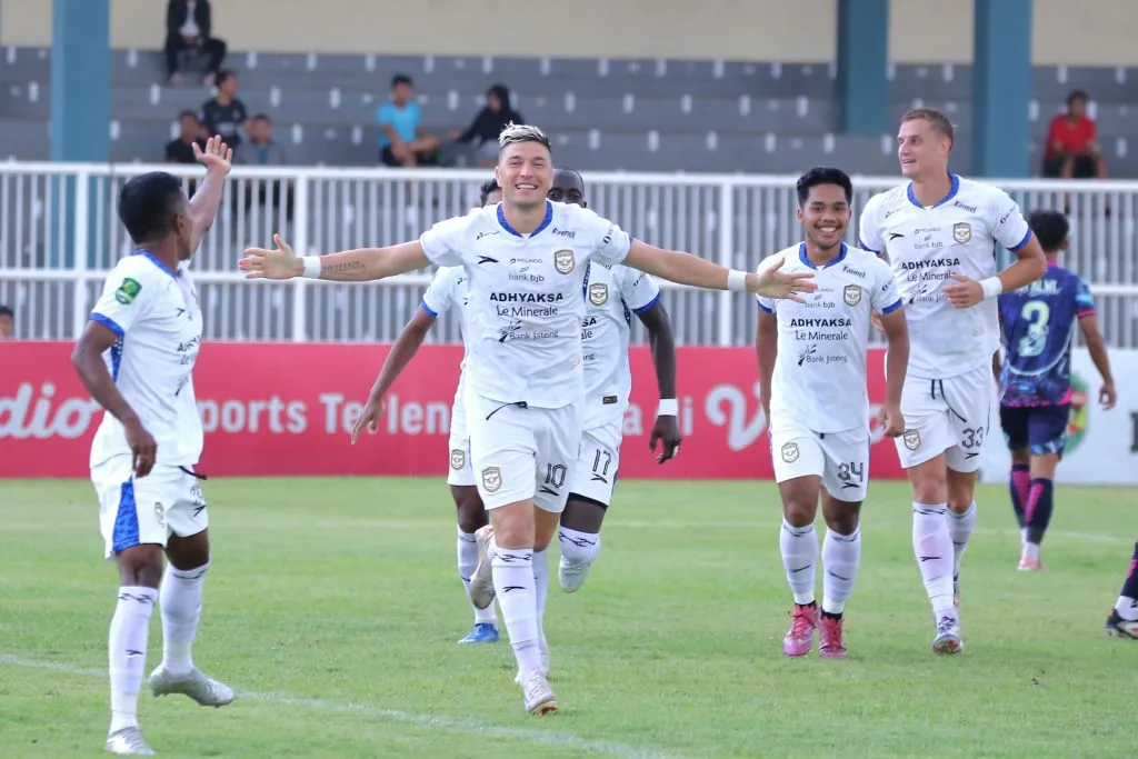 Review Play-Off Liga 2: PSMS Tangguh, Drama Menit Akhir Foto : Andrejic Aleksa jadi andalan lini serang (c)media-adhyaksafc