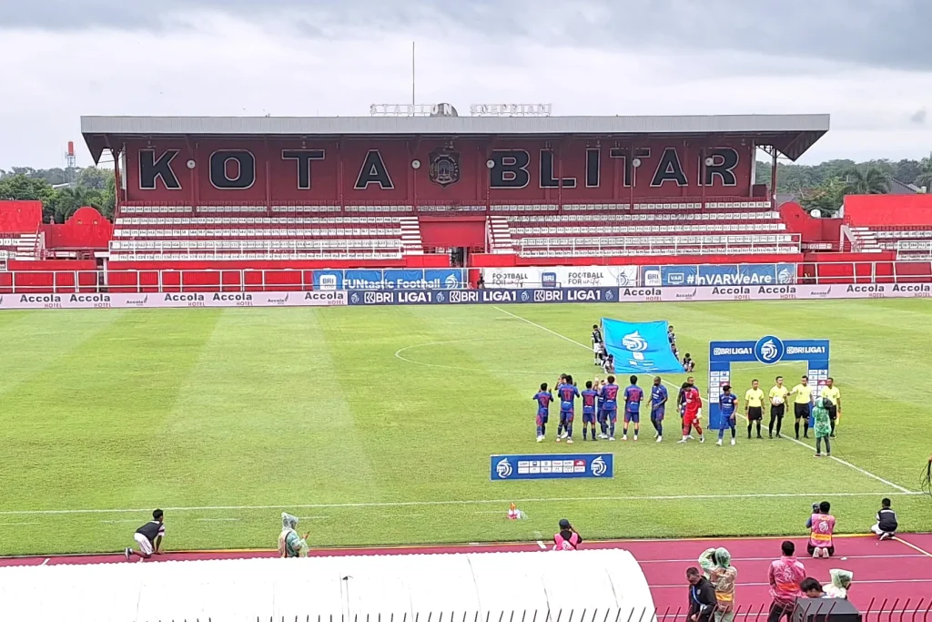 Persik Boyongan Ke Blitar Imbas 2 Kali Mati Lampu Foto : Stadion Soepriadi Blitar saat jadi kandang Arema FC di Liga 1 (c)iansetiawan