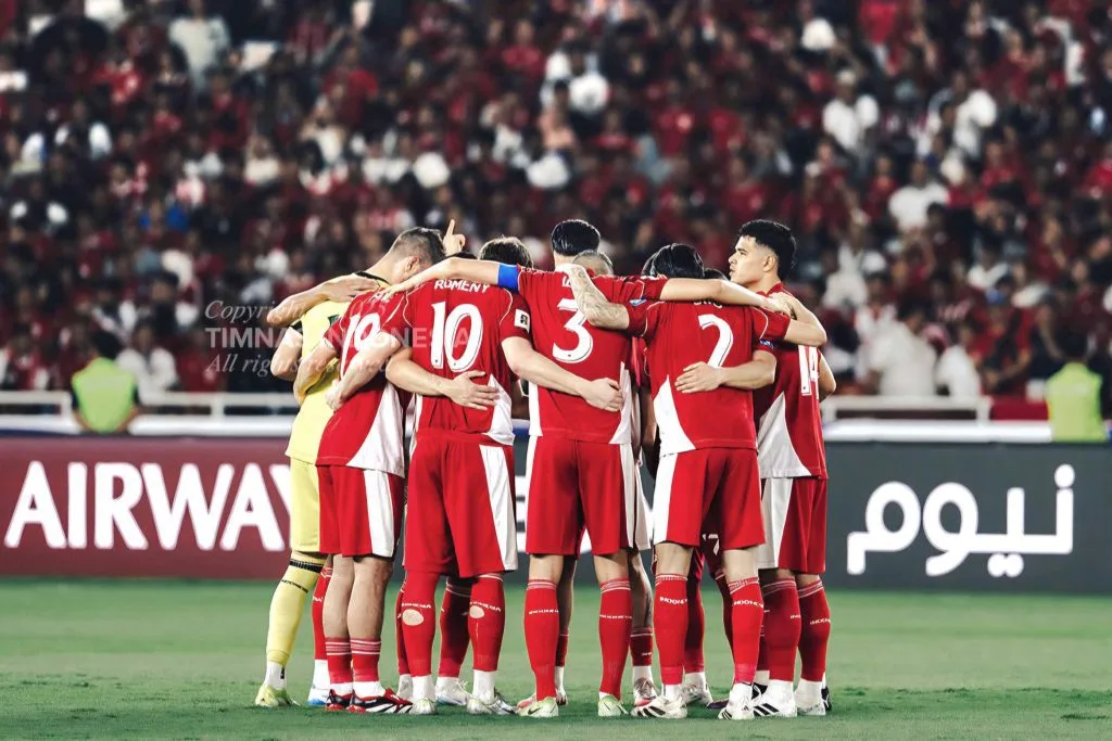 Lumat Bahrain, Indonesia Jaga Peluang Ke Piala Dunia Foto : timnas masih menjaga peluang lolos ke Piala Dunia 2026 (c)X-TimnasIndonesia