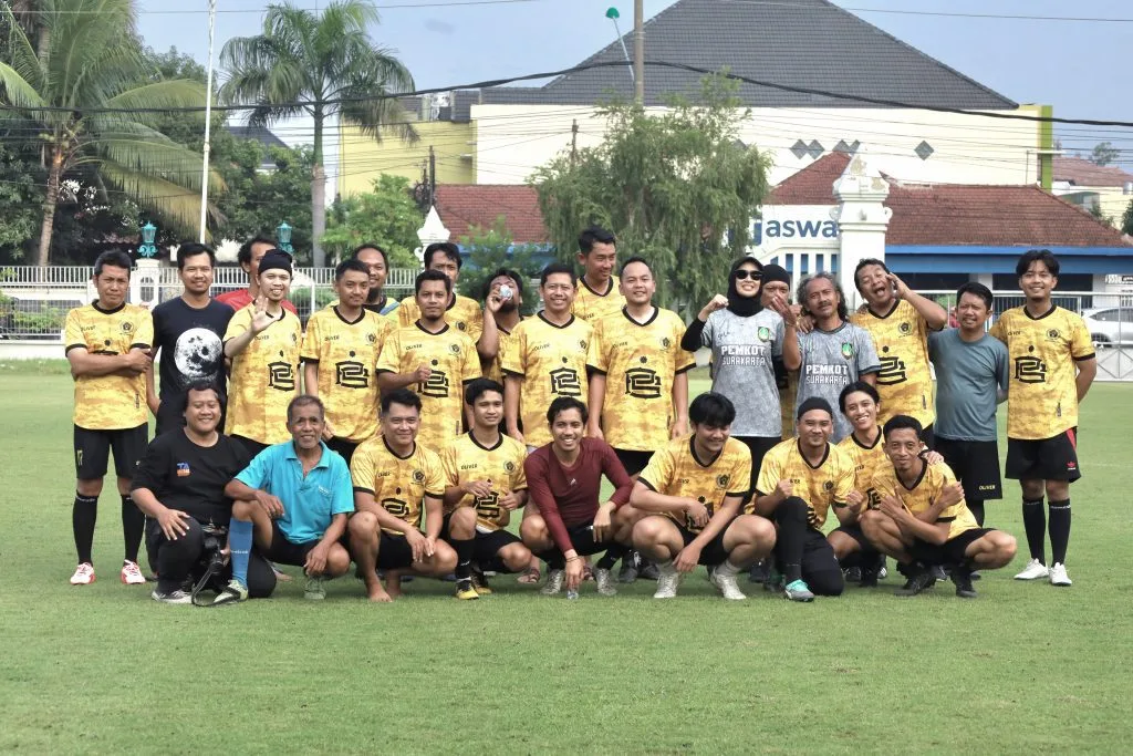 12 Gol Warnai Fun Football Forkopimda Dan PWI Solo Foto (c)pemkot-surakarta