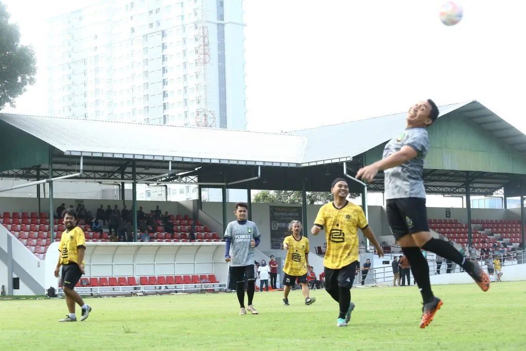 12 Gol Warnai Fun Football Forkopimda Dan PWI Solo Foto (c)pemkot-surakarta