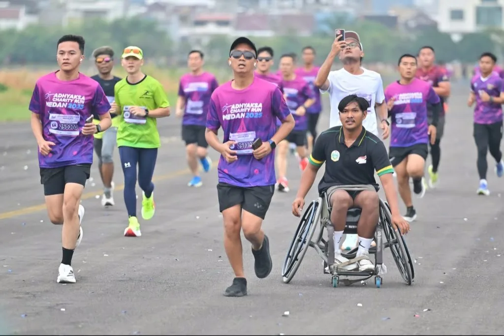 Hasil Audiensi NPC Indonesia Bersama Wapres Gibran Foto : atlit disabilitas saat mengikuti Adhyaksa Charity Run 2025 (c)instagram-NPCIndonesia