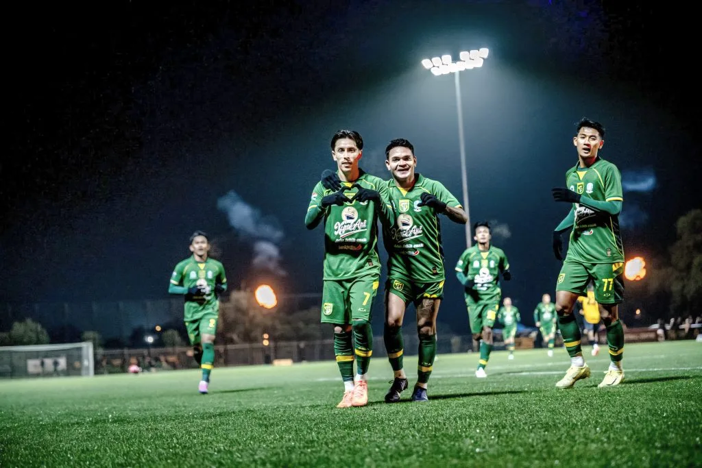Persebaya Siap Bersaing Di Jalur Juara Foto : Francisco Rivera kembali jadi andalan lini serang (c)persebaya.id