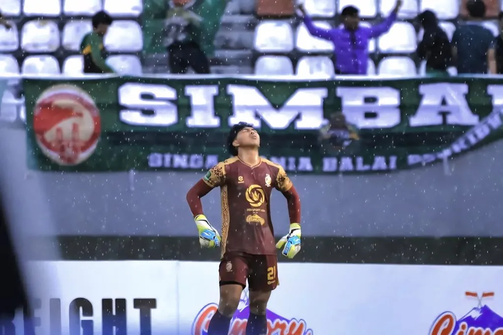 Review Pekan 6 Championship : Gol Penentu Poin Foto : Kiper Sriwijaya FC terpukul atas hasil negatif tim (c)instagram-sriwijayafc.id