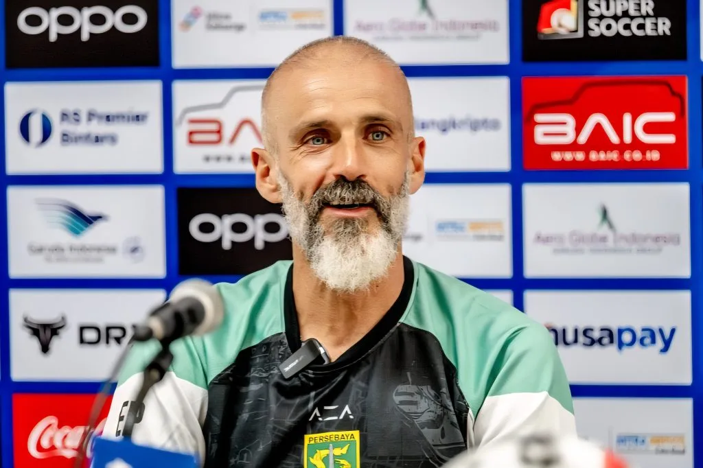 Persebaya Soal Hasil Tak Baik Dan Kartu Merah Foto : Eduardo Perez (c)ileague.id