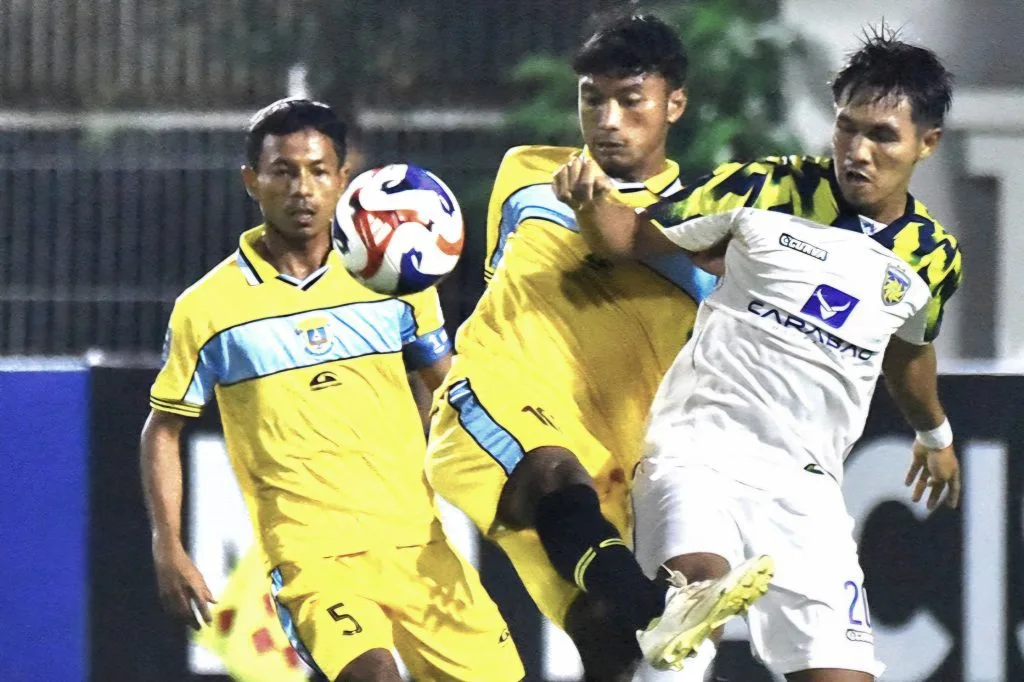 Review Pekan 12 Liga Nusantara : Poin Krusial Foto : pemain Perserang saat lawan Pekanbaru FC (c)ileague.id