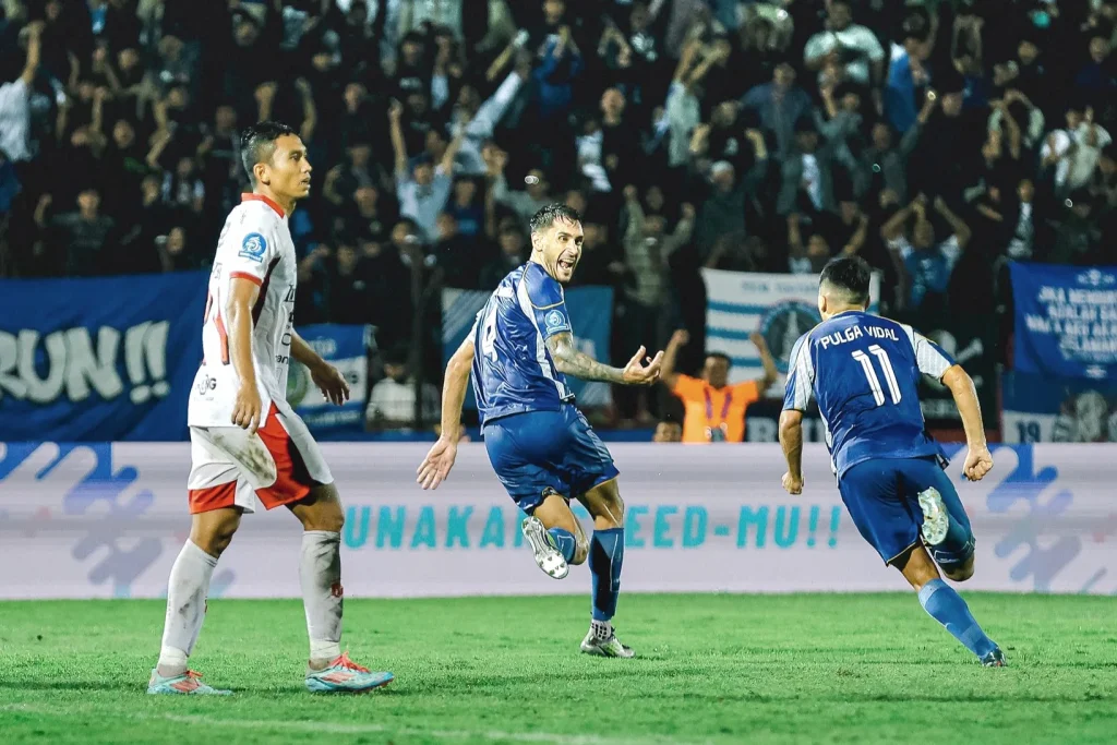 Review Pekan 23 Super League : Zona Bawah Panas Foto : Franco Gaston Mingo berperan penting untuk PSIM (c)X-PSIMJOGJA