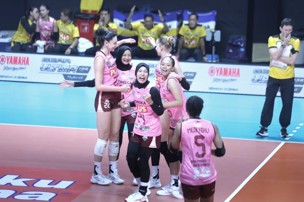 Review Final Four 2 Proliga : JPE-Lavani Unggul Foto : Gresik Phonska Plus Pupuk Indonesia tetap favorit di Proliga (c)PBVSI
